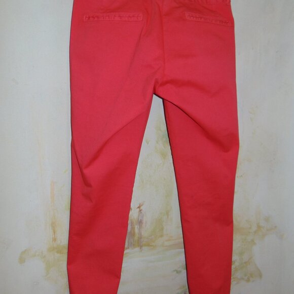 Rag & Bone Pants Slacks Women's 29 Salmon Coral Skinny Jeans Minimalist Basic - Picture 5 of 8